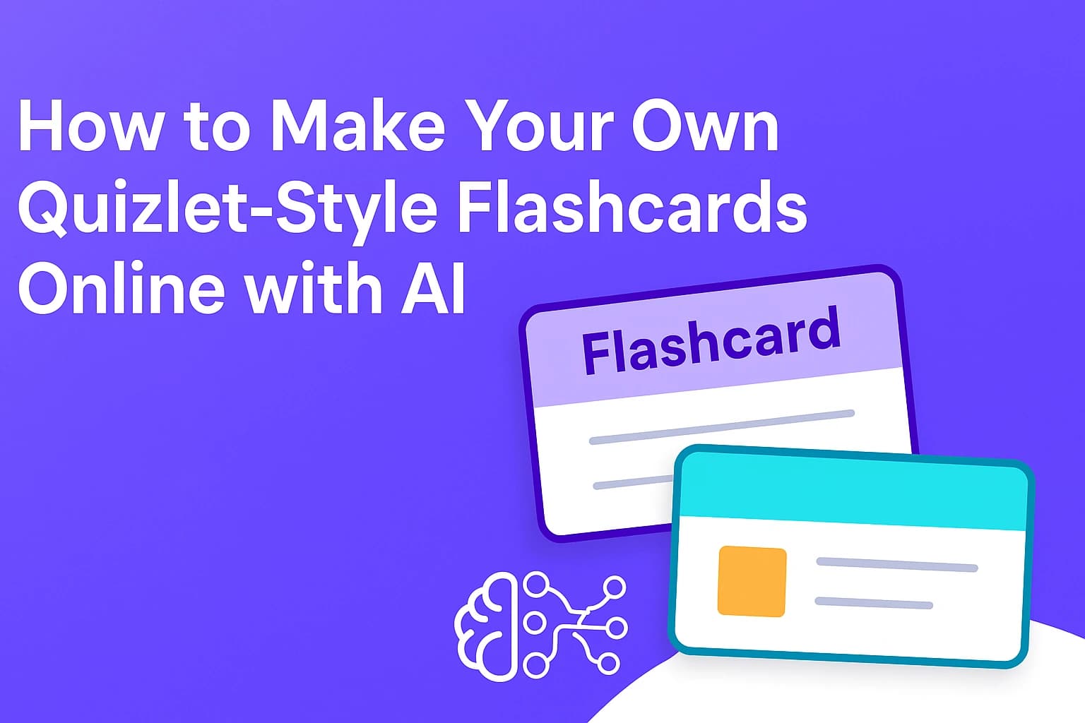 How to Make Your Own Quizlet-Style Flashcards Online with AI